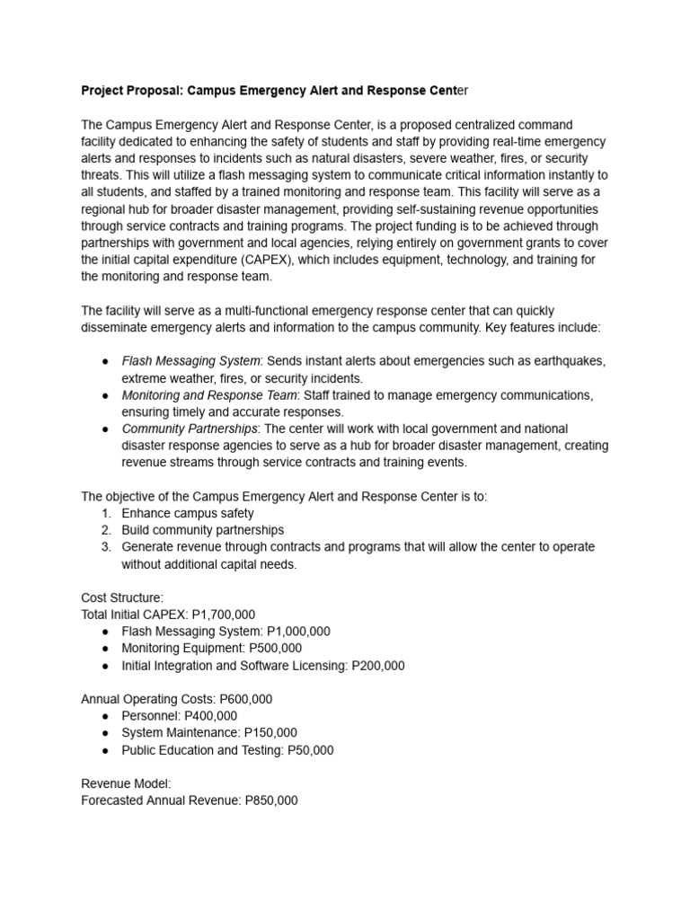 Projectproposal ssa pdf net present value business