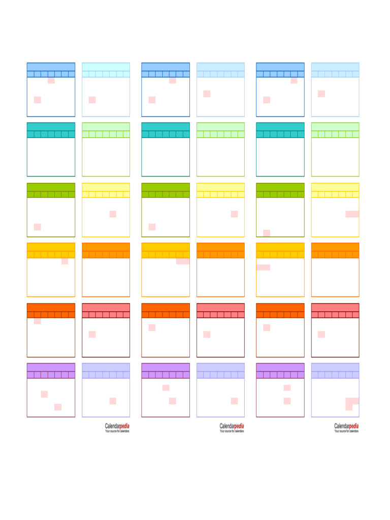 Three Year Calendar 2025 2026 2027 Landscape in Color | PDF | Festival | Holidays for Calendarpedia 2025 Printable Pdf Free Download