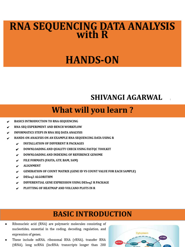 RNA Sequencing Data Analysis with R | PDF | Dna Sequencing | Rna
