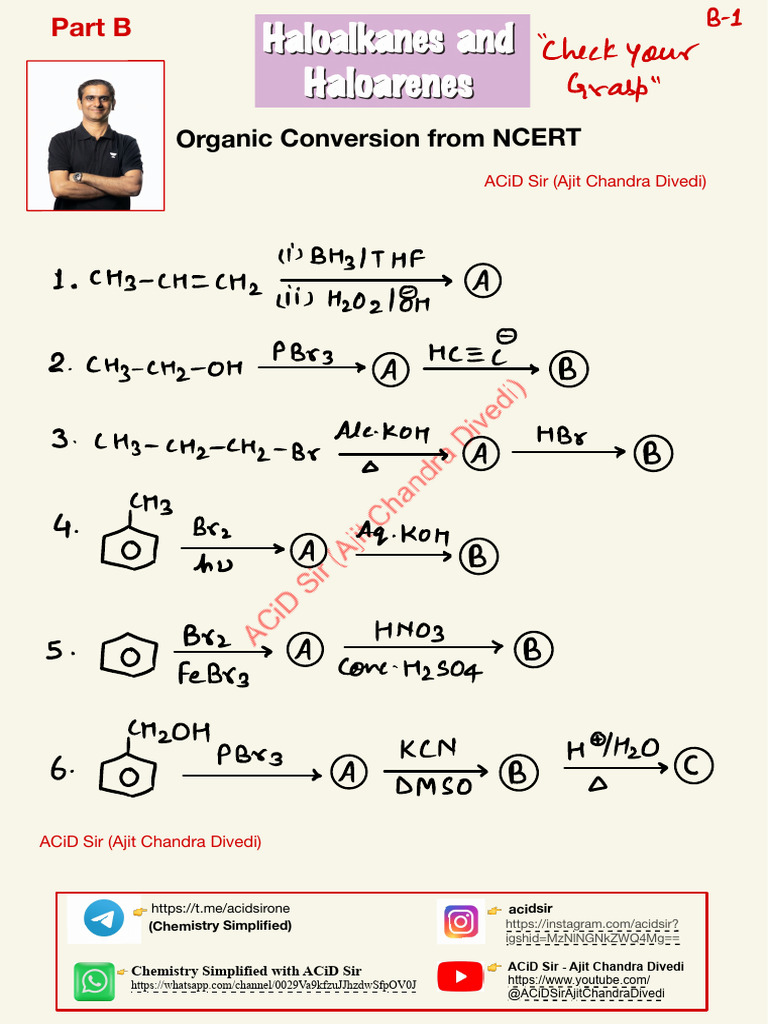 Organic Conversions Guide by ACiD Sir | PDF | Chemical Compounds ...