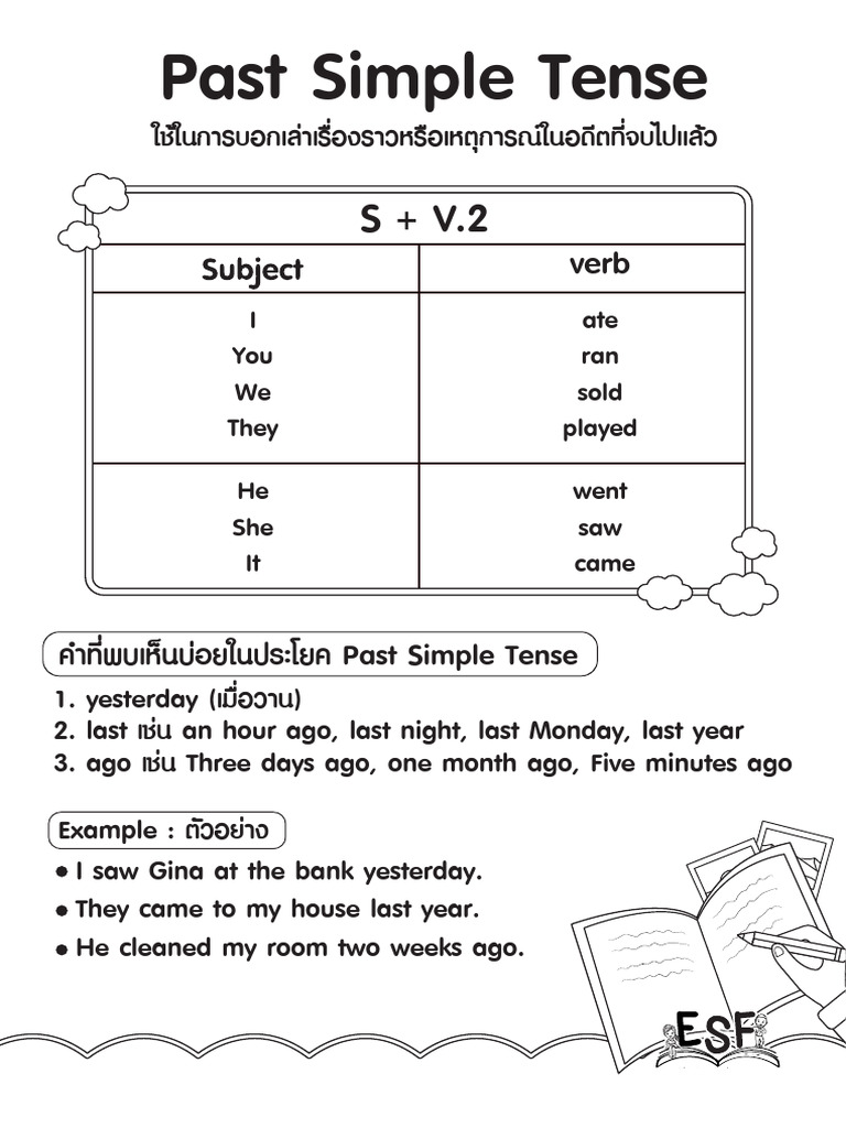 Past-simple-Level-1 | PDF