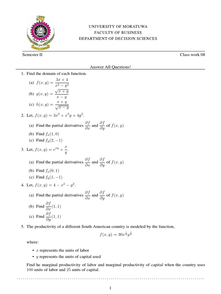 Class Work 08 | PDF