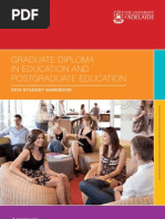 Download Graduate Diploma in Education and Postgraduate Education 2012 Handbook by Faculty of the Professions SN79268249 doc pdf
