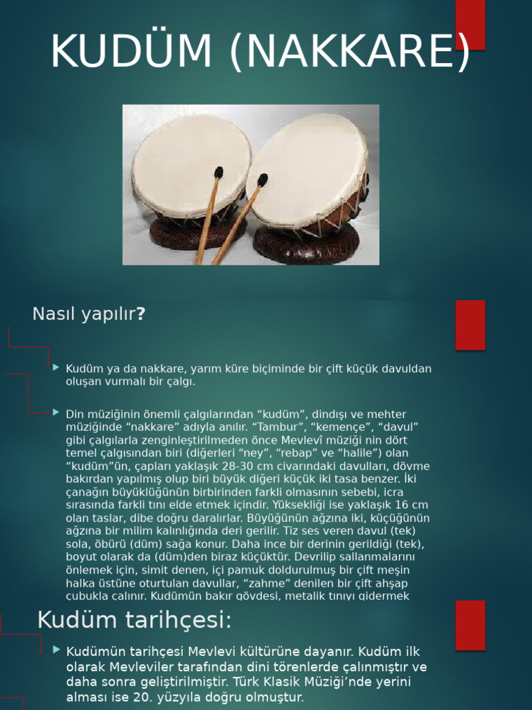 Kudüm Def | PDF