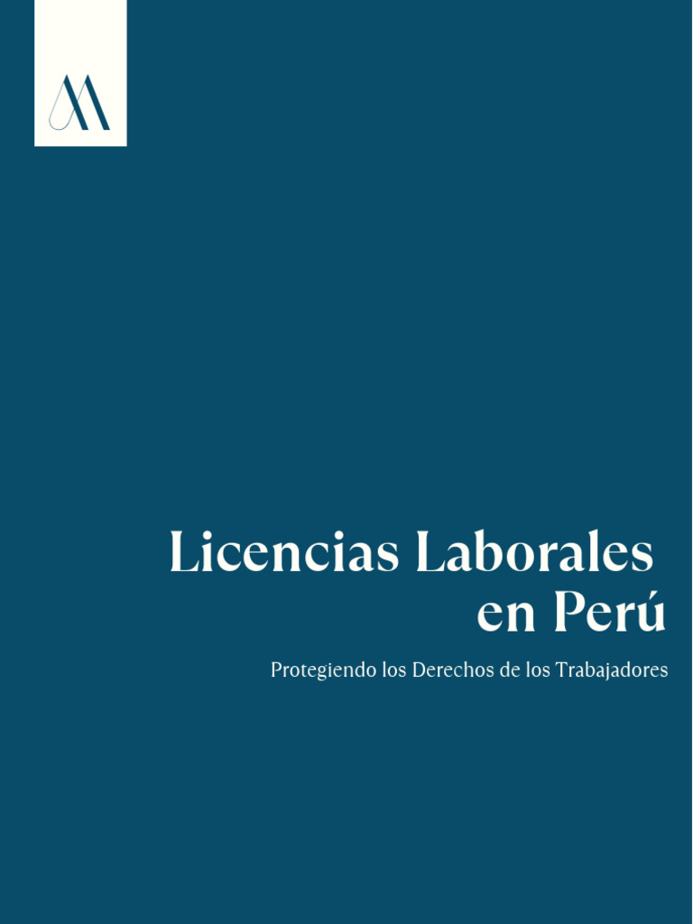 Derechos de Licencias Laborales en Perú | PDF | Derecho laboral | Salario