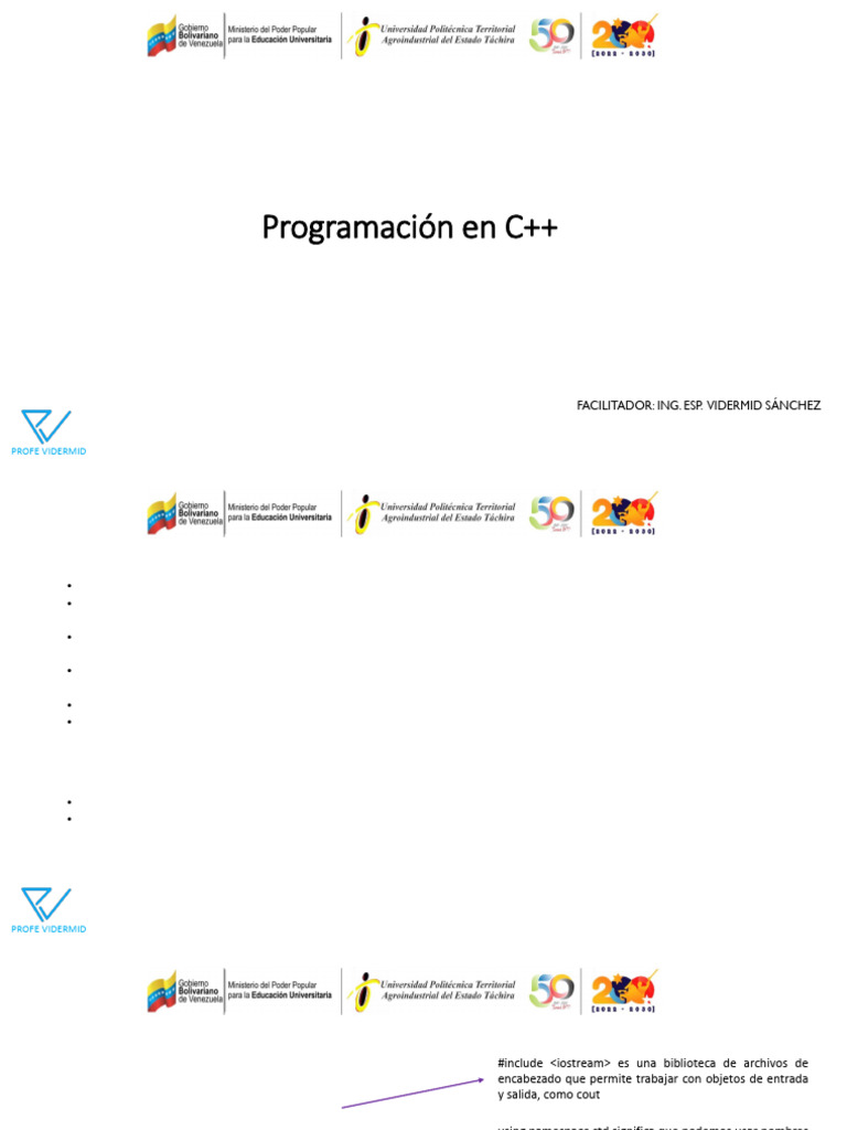 Introducción a la Programación en C++ | PDF | C ++ | C Sharp (lenguaje ...