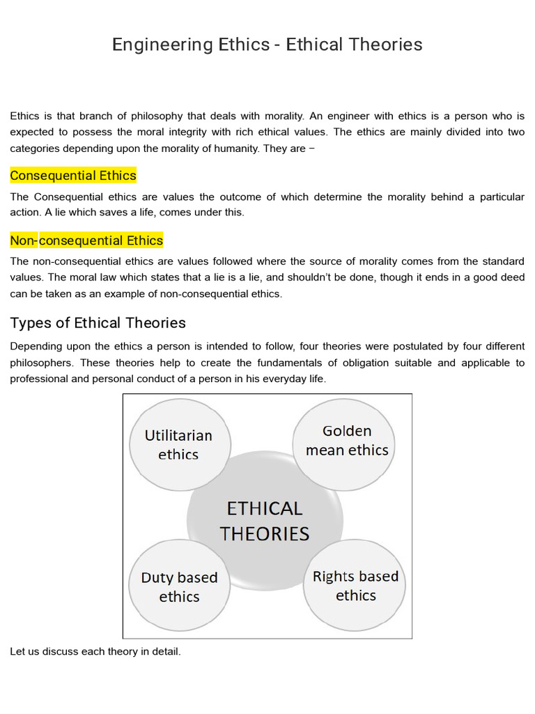 Utilitarianism in Engineering Ethics | PDF | Utilitarianism | Morality
