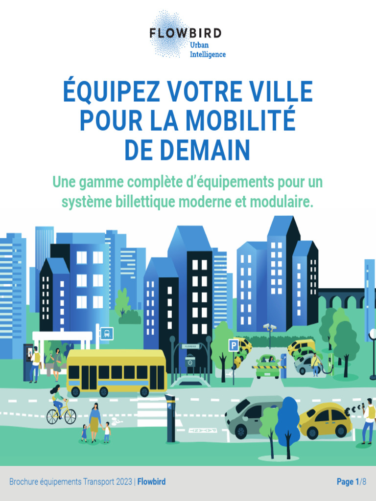 Équipements de billettique Flowbird 2023 | PDF | Code QR | Banques