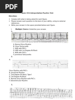 EKG Practice Sheets with Answers | PDF | Cardiac Arrhythmia ...
