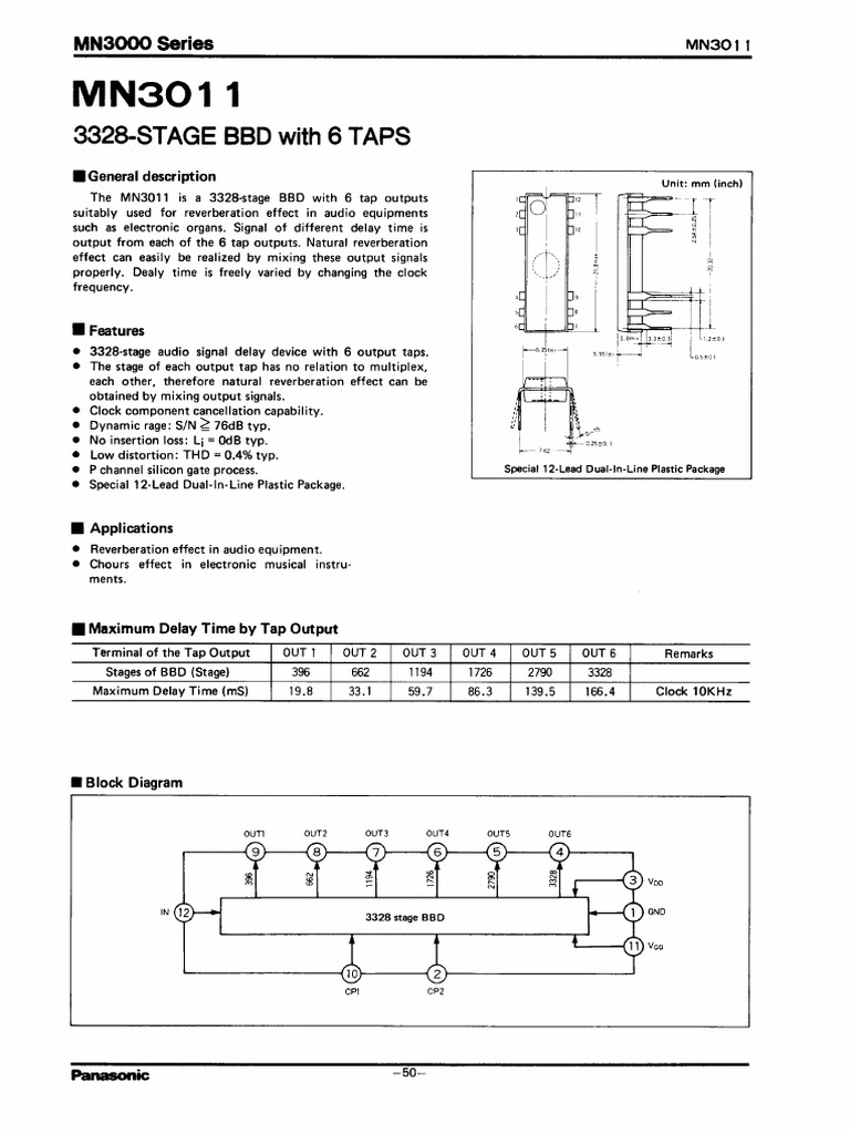 MN3011 | PDF