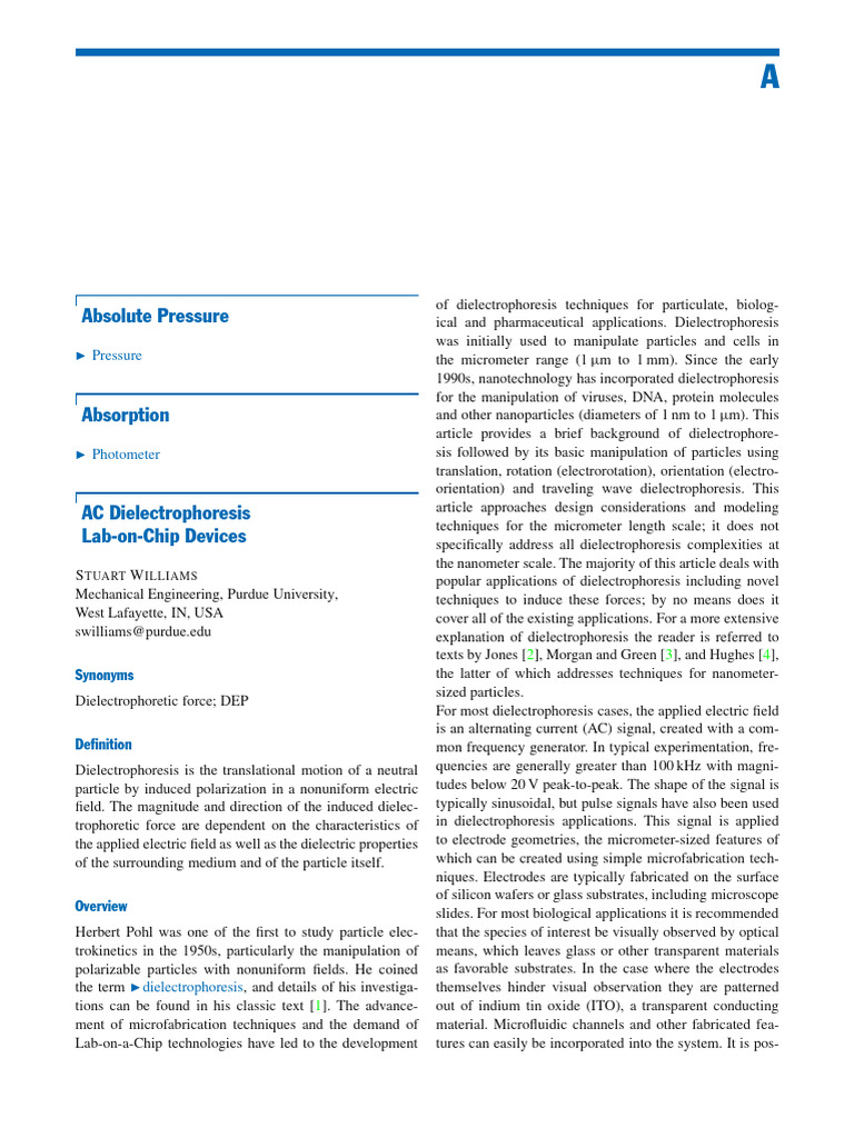 Amperometric Techniques | PDF | Dielectric | Physical Sciences