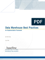 White Paper: Data Warehouse Best Practices