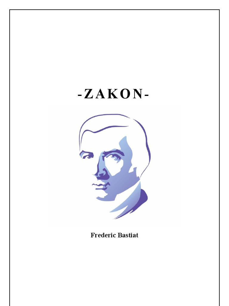 Frederic Bastiat Zakon | PDF