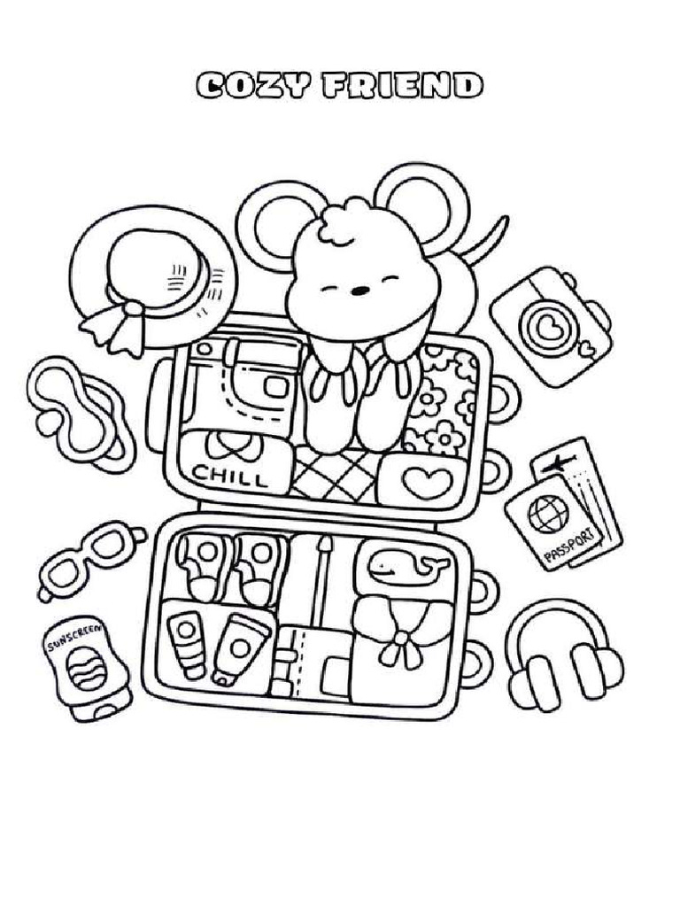 Cozy-Friend-kleurplaat-PDF | PDF