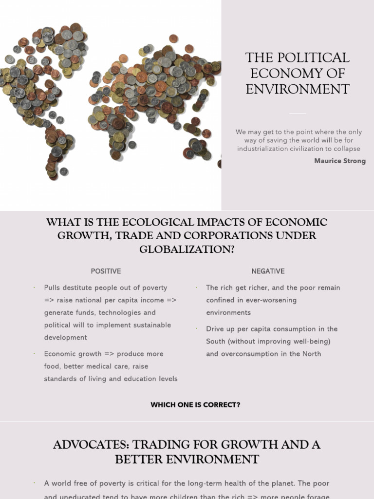 The Political Economy of Environment | PDF | Sustainability ...