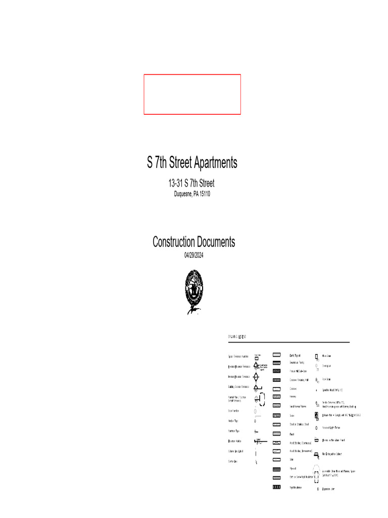 APPROVED CONSTRUCTION DOCUMENTS 7th Street Construction Documents ...