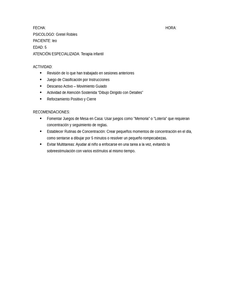 Sesiòn 6 Leo | PDF