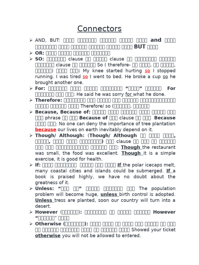 Connectors and Linkers | PDF