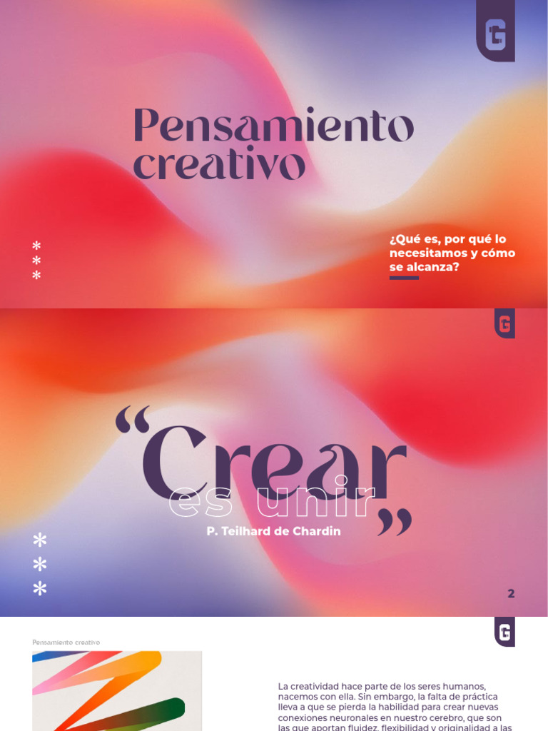 Ebook - Pensamiento Creativo - El Grifo | PDF | Pensamiento | Creatividad
