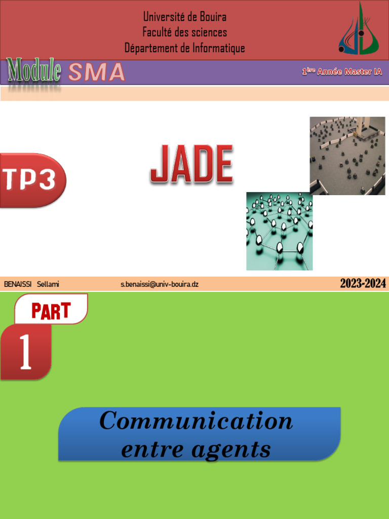 Communication entre agents JADE | PDF | la communication | Java ...