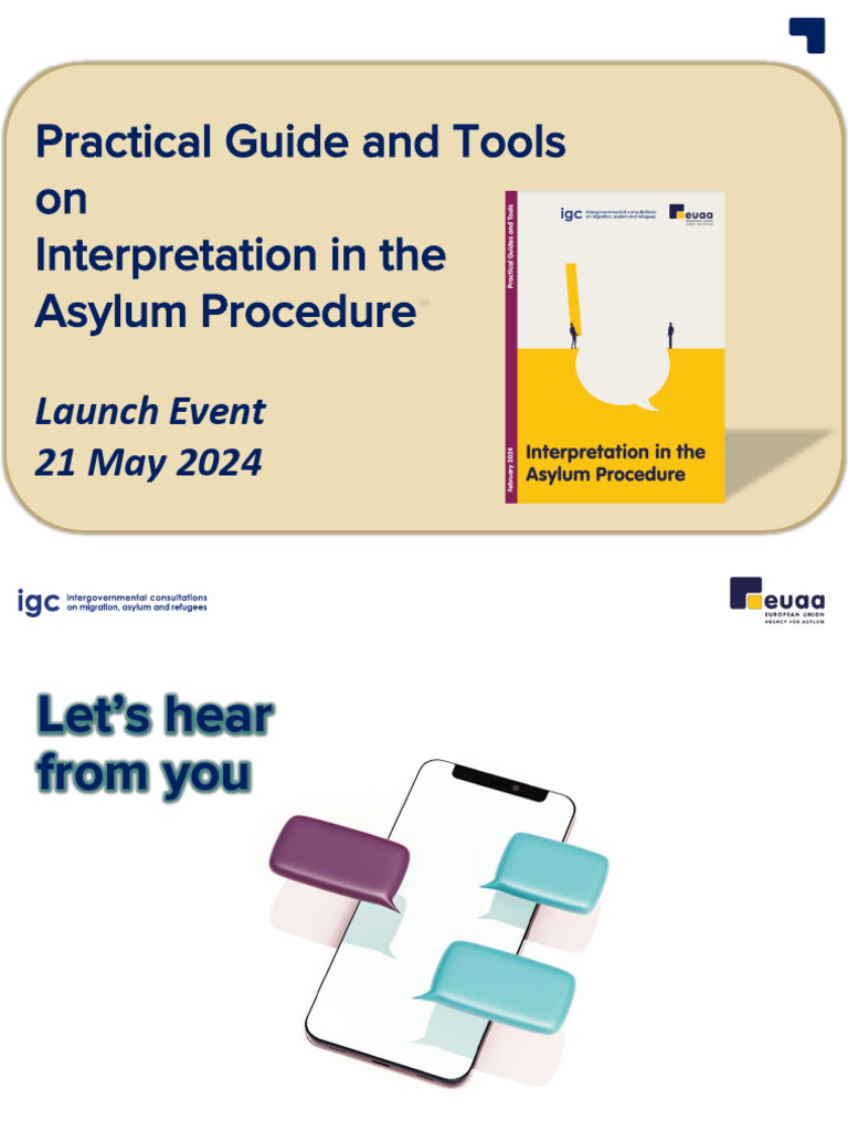 Asylum Procedure Interpretation Guide | PDF | Social Psychology ...
