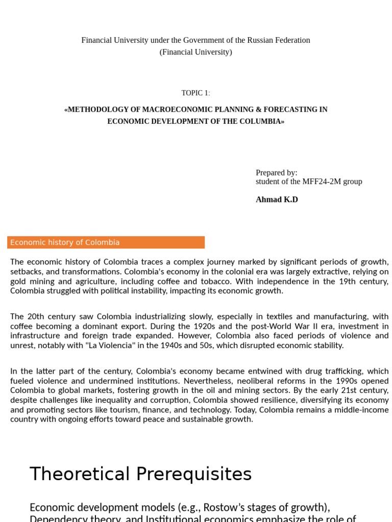 Ahmad KD | PDF | Inflation | Gross Domestic Product