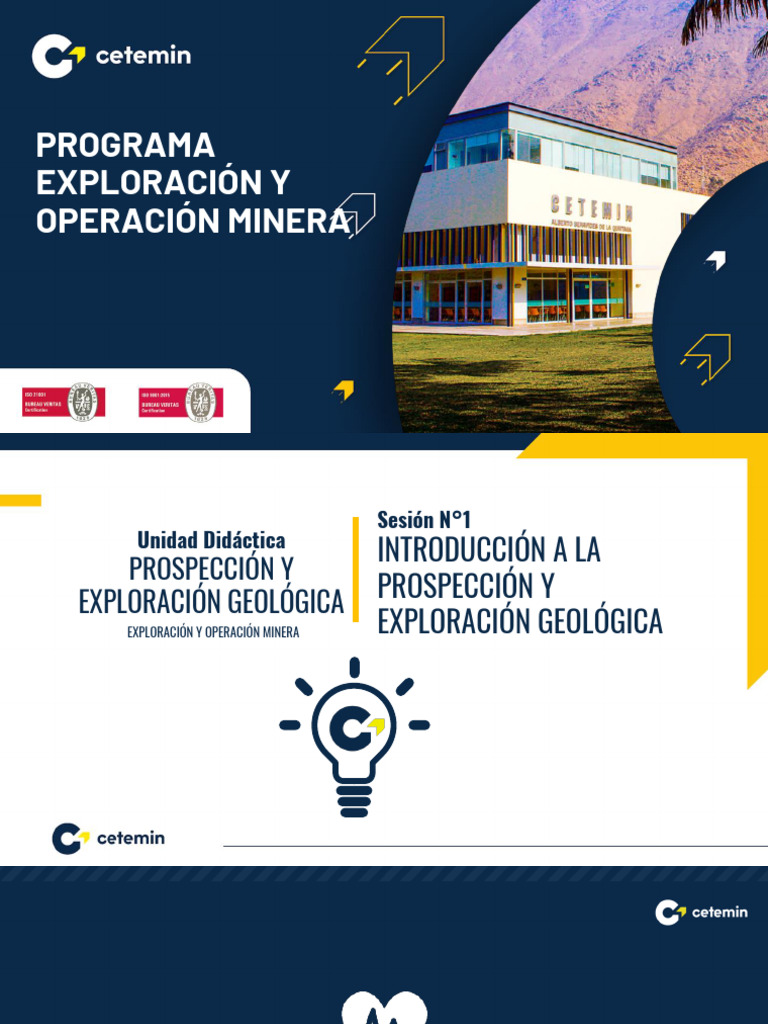 EOM - Prospección y Exploración Geológica - SESIÓN 1 | PDF | Minería ...