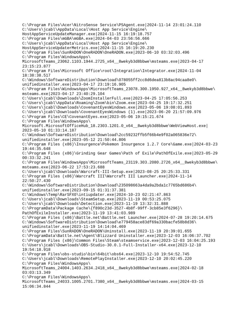 Pcaapplaunchdic pdf software microsoft windows