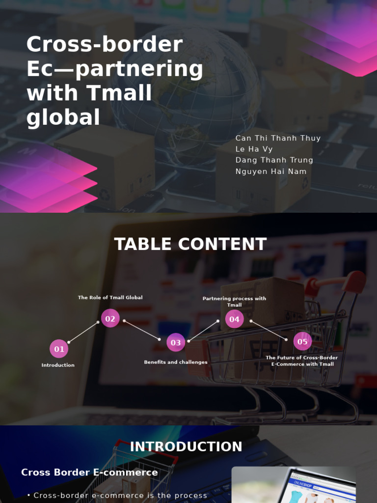 Future of Cross-Border E-Commerce with Tmall | PDF | E Commerce ...