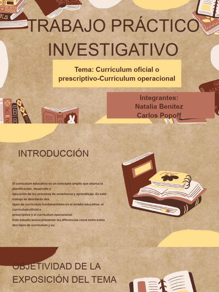 Análisis del Currículum Educativo | PDF | Plan de estudios | Enseñando