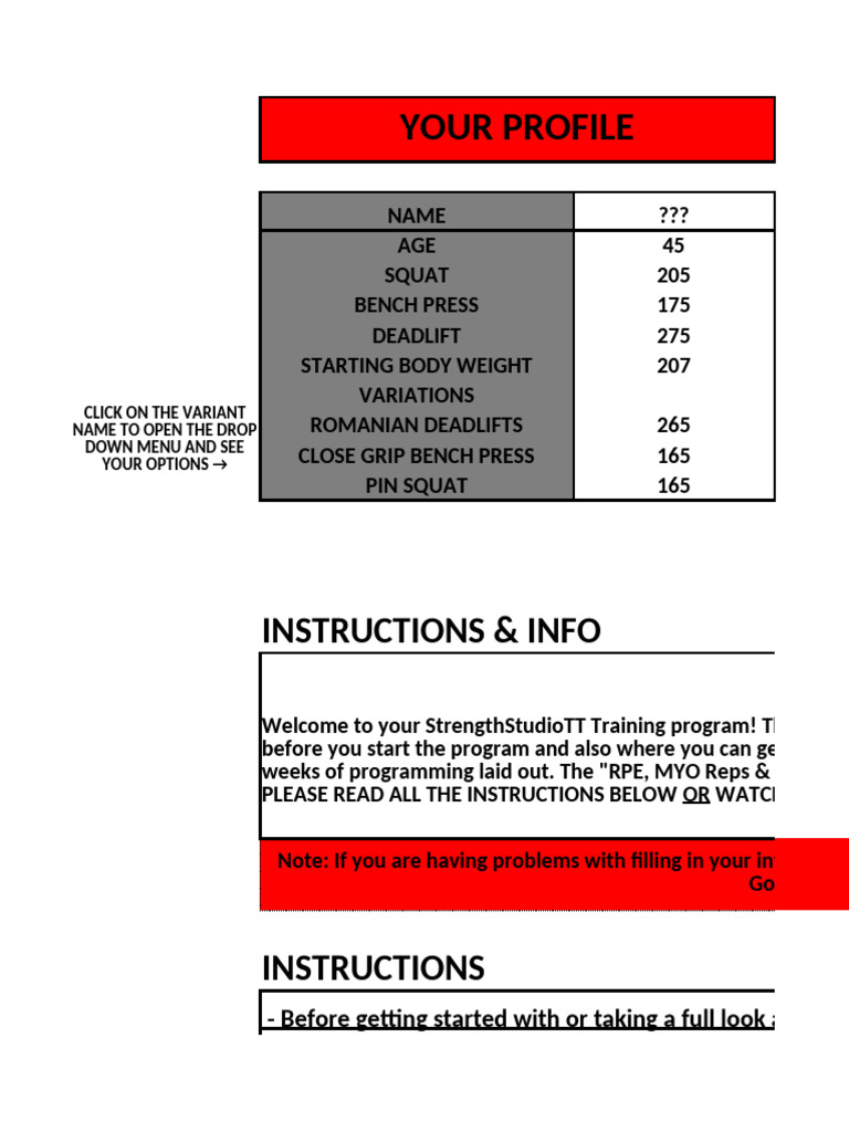 SSTT Strength Training Program Guide | PDF | Management Of Obesity ...