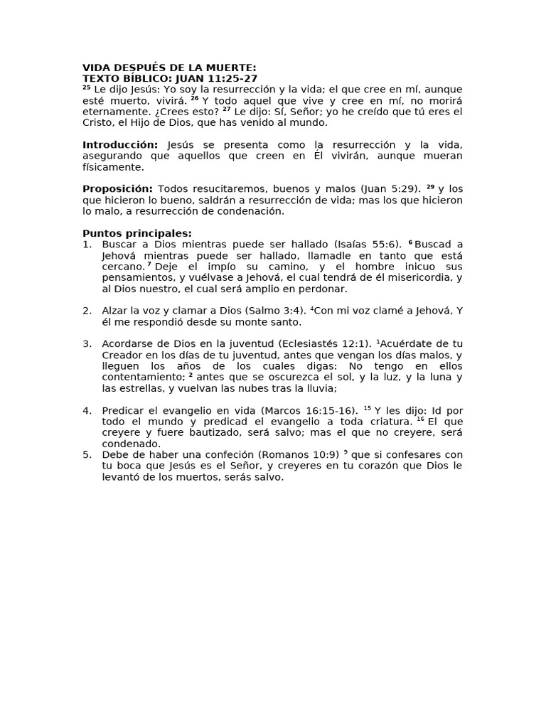 Vida Después de La Muerte | PDF | Salud y bienestar