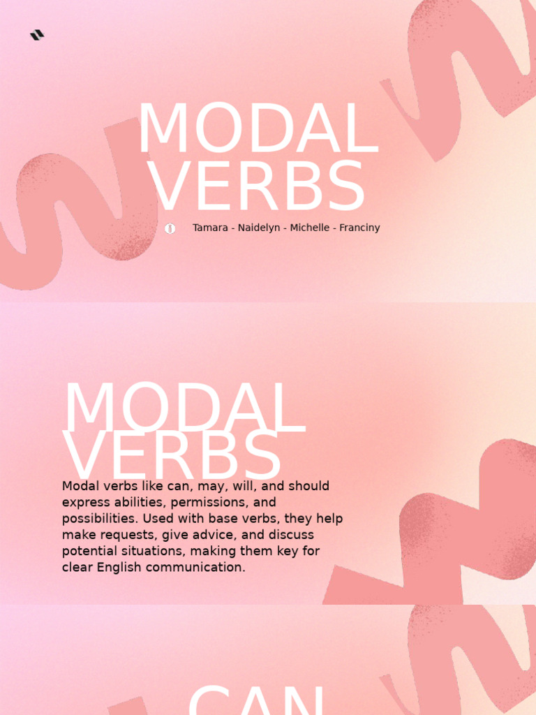 Modal Verbs - 20241016 - 151552 - 0000 | PDF | Language Arts ...