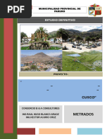 00 Costos y Presupuestos Tantarpata Ccapi | PDF