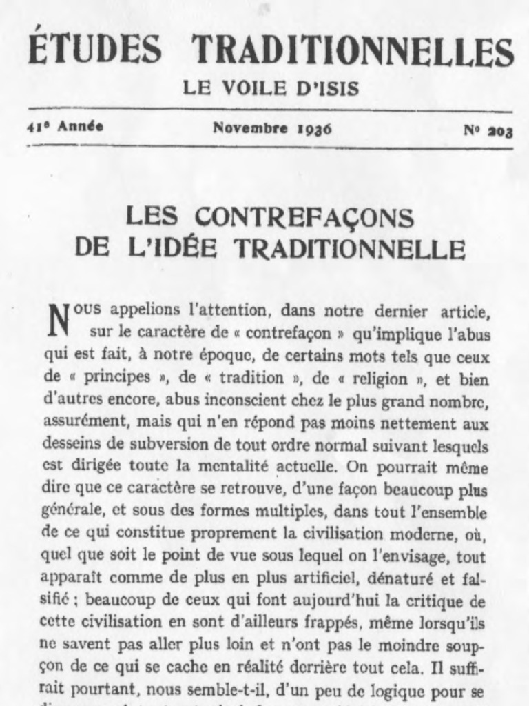 Les Contrefaçons de L'idée Traditionnelle | PDF