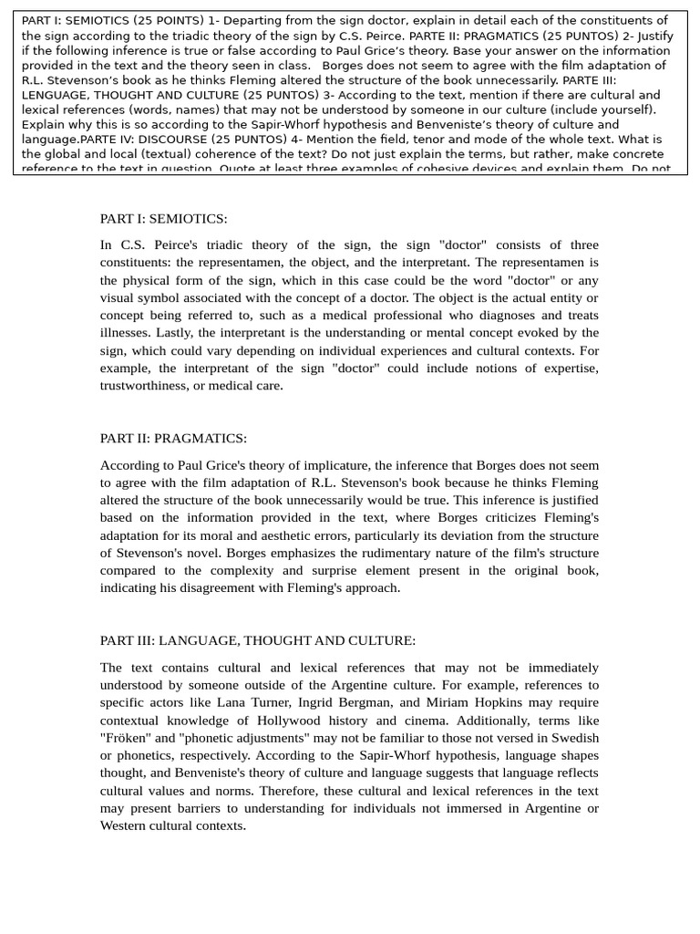 Sign Theory and Cultural Contexts Explained | PDF | Dr. Jekyll And Mr ...
