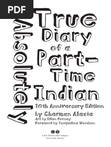 The Absolutely True Diary of A Part-Time Indian