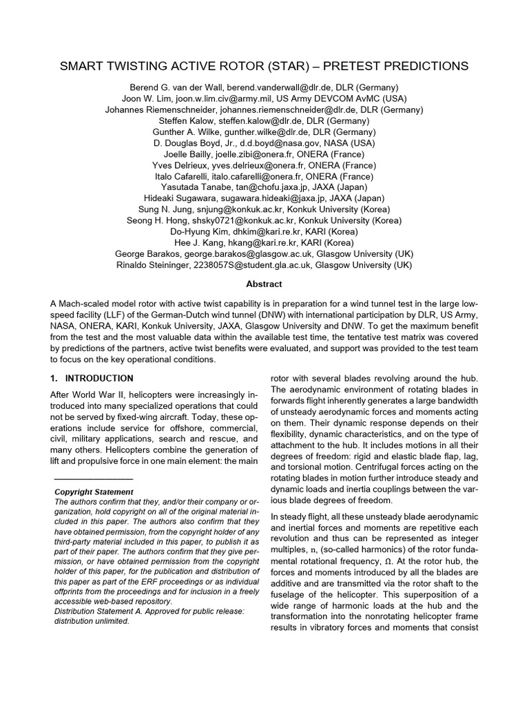 ERF2022 026 Final | PDF | Computational Fluid Dynamics | Helicopter Rotor