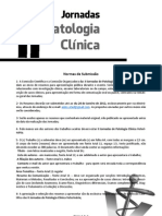 Normas Submissão Poster - II Jornadas de Patologia Clínica