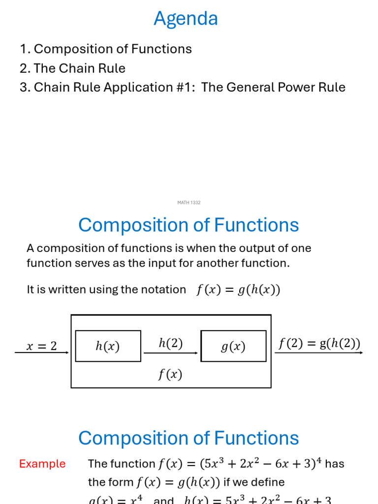 Lecture Slides - Lecture 2 | PDF | Function (Mathematics ...