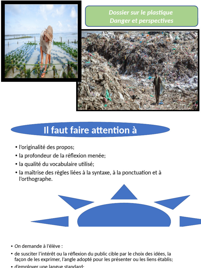 Dangers du plastique sur l'environnement | PDF | Plastique ...