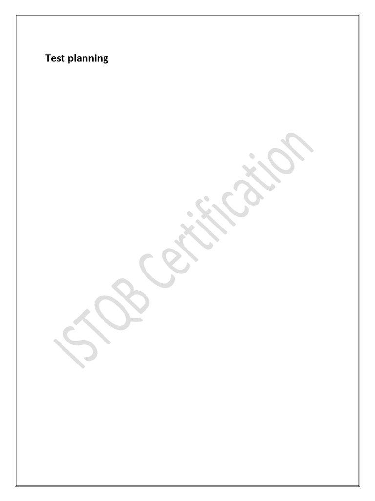 1.4.2 1+Test+Activities+and+Task+-+Test+Planning ISTQB | PDF