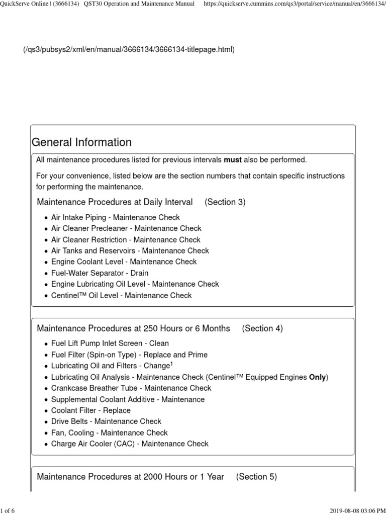 qst30-maintenance-schedule-pdf-motor-oil-fuel-economy-in-automobiles