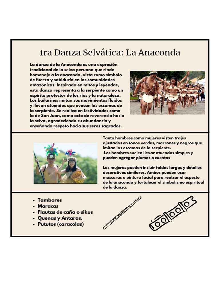 Danzas Típicas De La Selva Peruana Pdf 