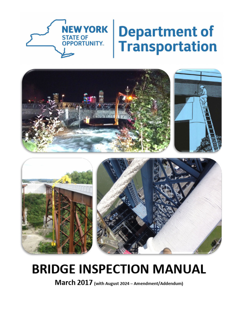 NYSDOT Bridge Inspection Manual 2024 | PDF | Deep Foundation | Beam ...