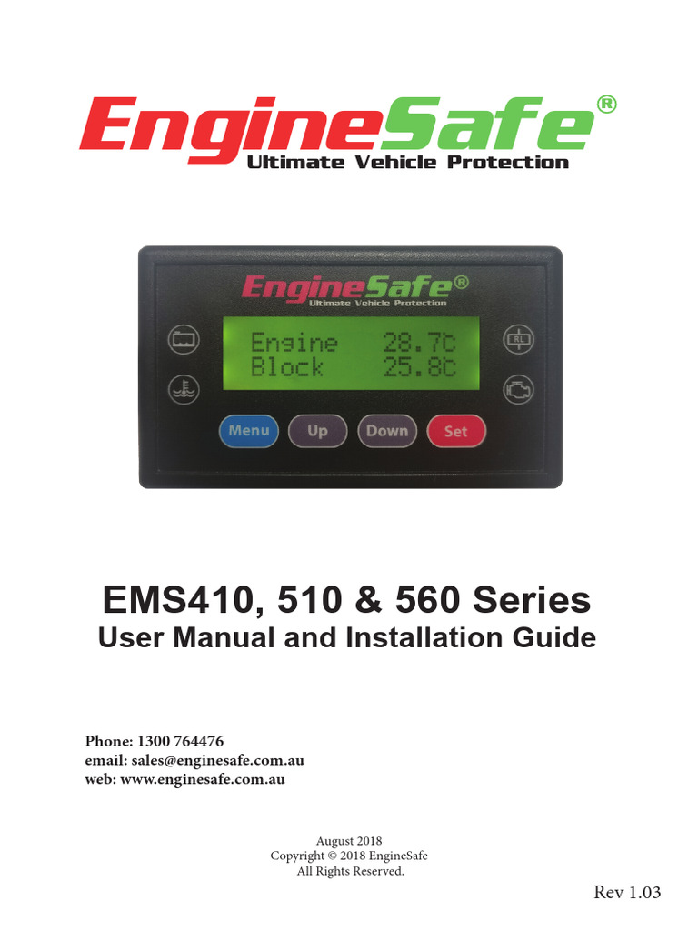 EMS510 Series User Manual | PDF | Electrical Wiring | Manufactured Goods