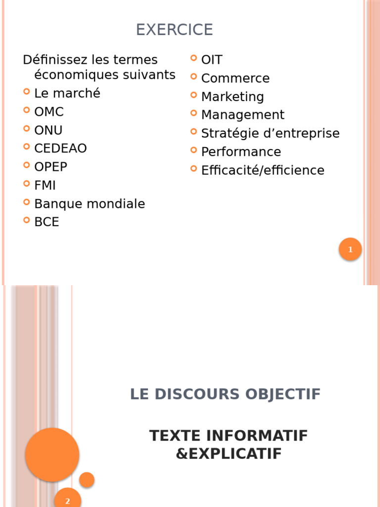 Structure et caractéristiques du texte informatif | PDF