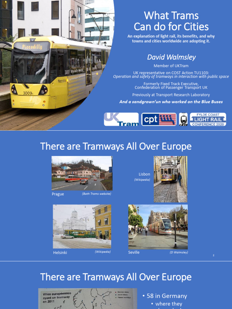 What Trams Can Do For Cities | PDF | Tram | Light Rail