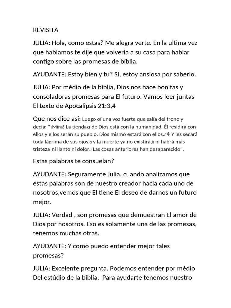 Promesas de Dios en la Biblia | PDF
