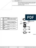 Identifying Fuel Pump